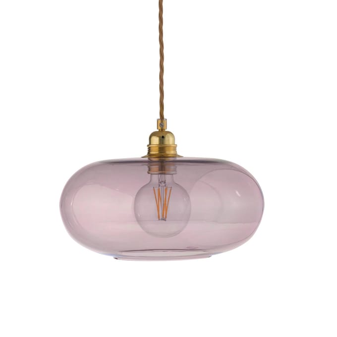 EBB & FLOW hanglamp Horizon, rosé, glas, Ø 29 cm