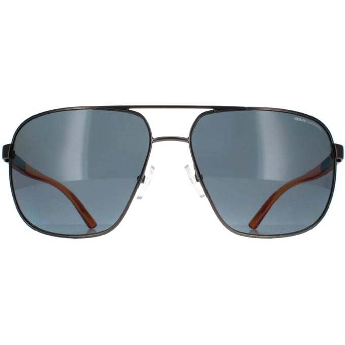 Armani Exchange AX2040S 600387 grijs gepolariseerd zonnebril