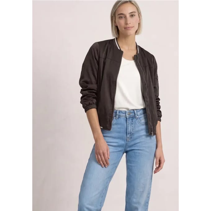 Street One - A213109 - Satin Bomber Blouson Jkt