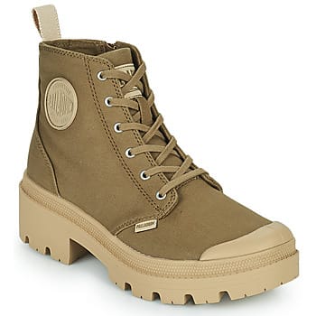 Palladium - Dames - 96907-204 - butternut/green - maat 40