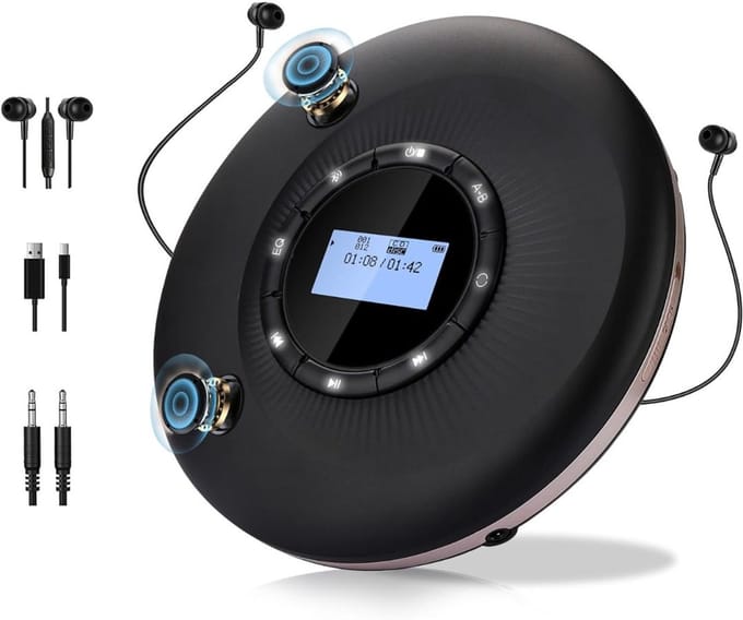 Discman CD Speler - Walkman - Bluetooth
