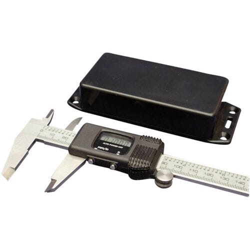 Hammond Electronics 1591HFLBK Universele behuizing 165 x 71 x 29 ABS Zwart 1 stuk(s)