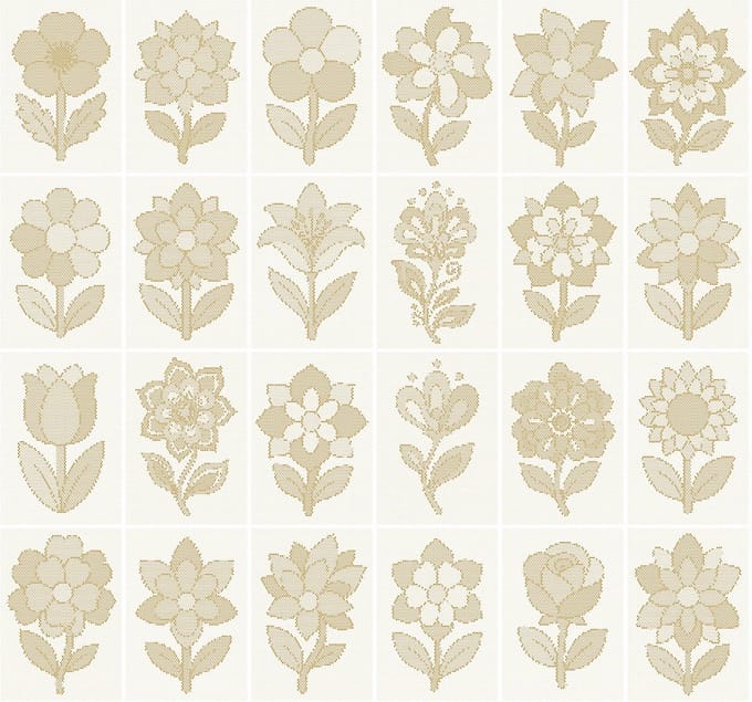 HappyDots DOT Painting Valuepack Bloemen (24 stuks)