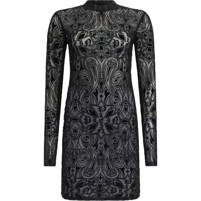 Korte Jurk Gothic Plein