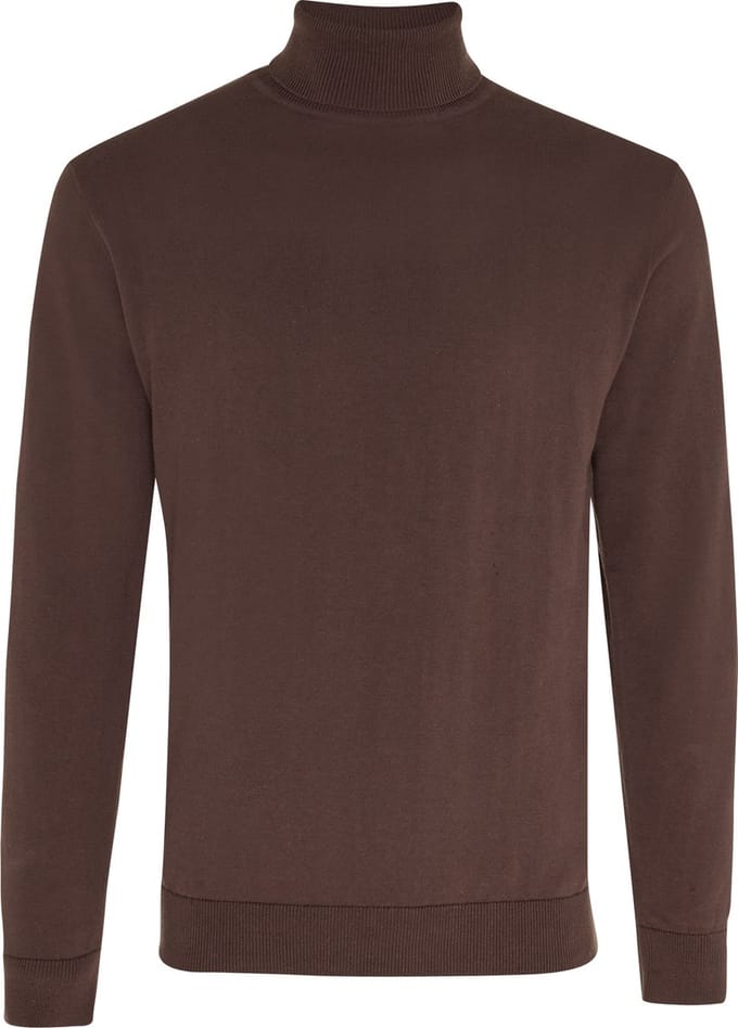 Tresanti Scott Stretch Rollneck Dark Brown (TRKWGE031 - 402)