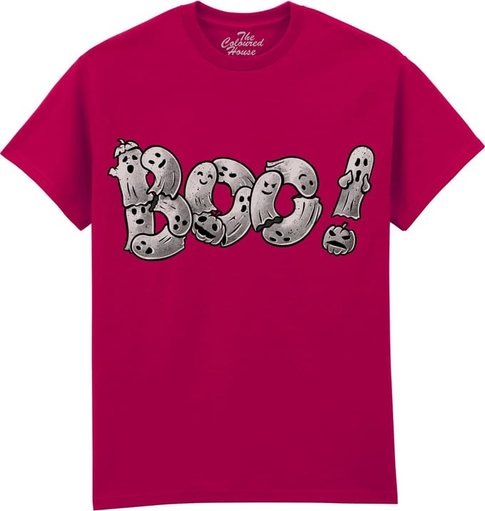 Boo! The Coloured House T-shirt L