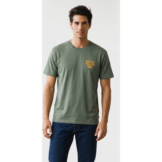 Levi's Ss Relaxed Fit Tee Laurel Größe: L | Bedruckte T-Shirts Outlet | Herren