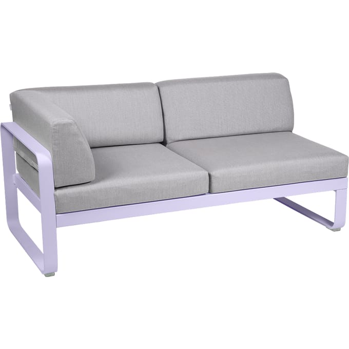 Fermob BELLEVIE hoekmodule links - D1 Marshmallow - 79 Flanelgrijs
