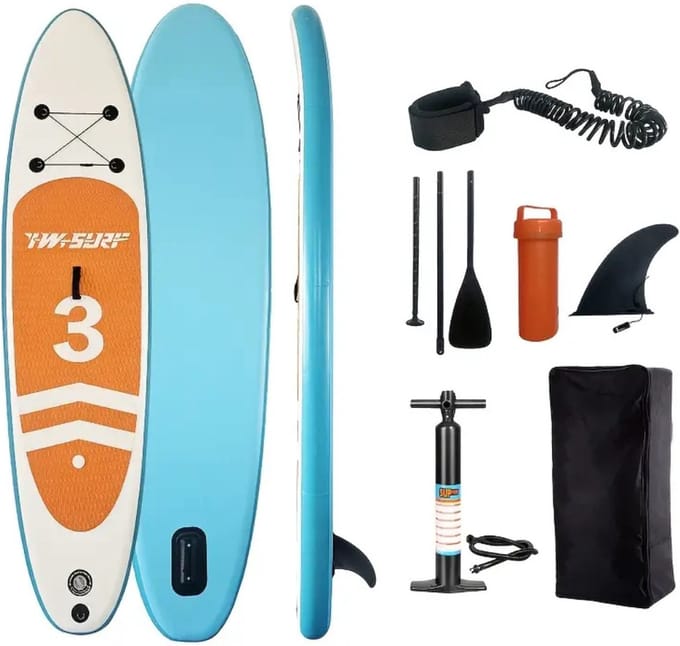 Nivard Sup Board - Opblaasbaar - Supboard - Sup Boards - Paddle - Kayak - Blauw - 320cm