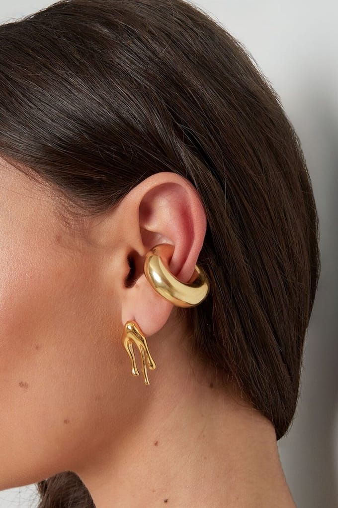 Gouden statement Ear Cuff - Oor Accessoires