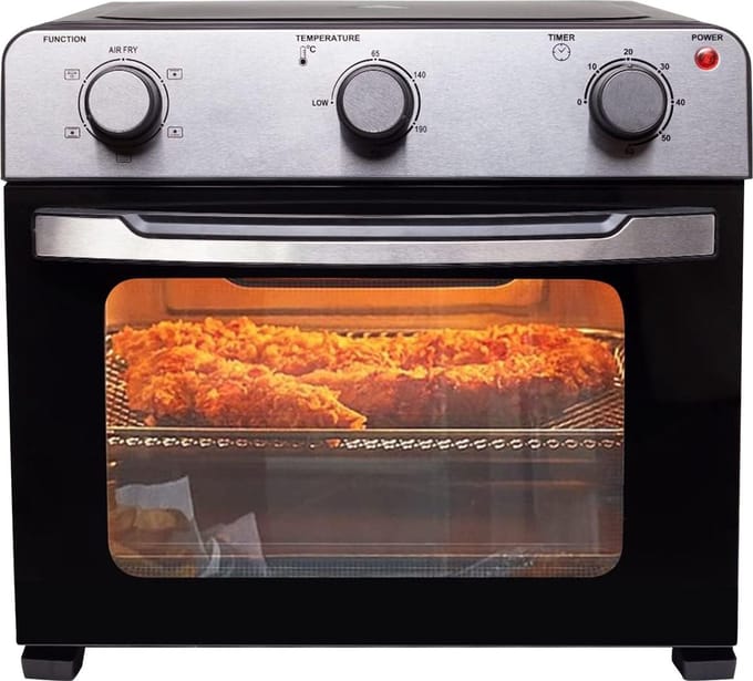 White-Label® Mini Oven Vrijstaand - Elektrische Oven - 28L - 1600W