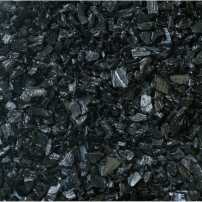 Aquarium filtermateriaal Filterkool - 450 gr - Zwart - 450 gr