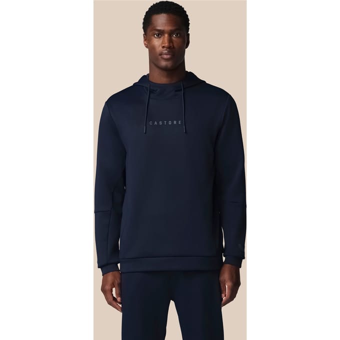 Heren Flex Lange Mouwen Hoodie - Marineblauw