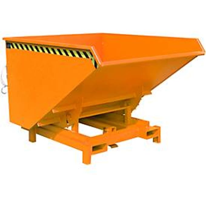 Zwaarlast-kiepbak SK 2100, oranje
