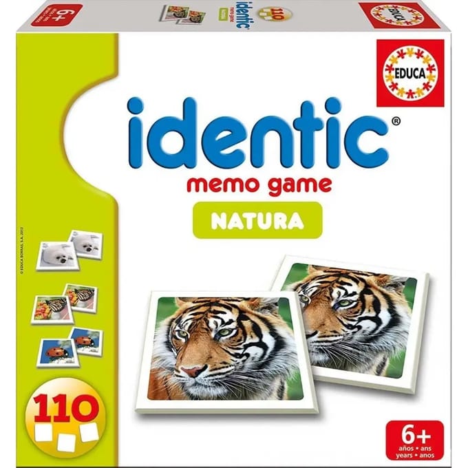 Geheugenspel - EDUCA - Identic Natura