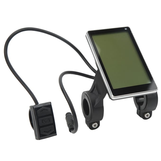 Écran LCD M5 pour vélo électrique, panneau de connexion étanche pour scooter électrique gray