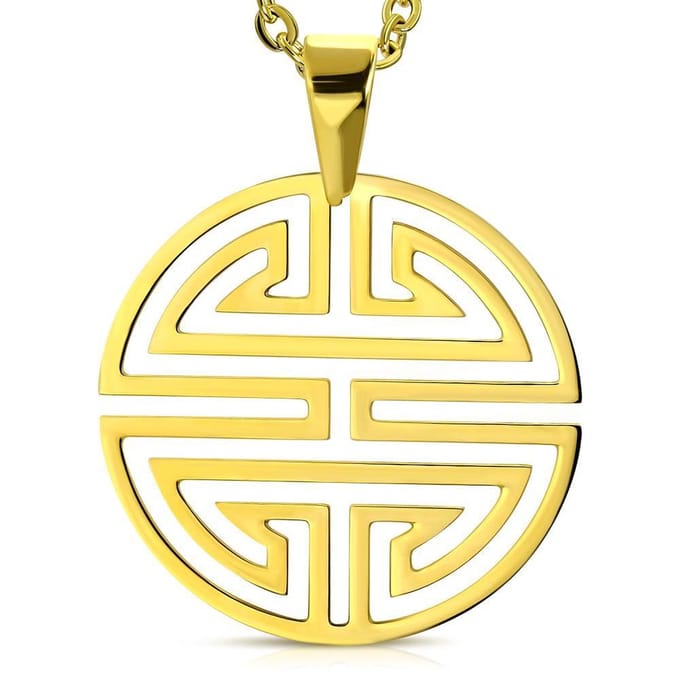 Montebello Ketting Asude - 316L Staal - Azteek - ∅35mm - 50cm