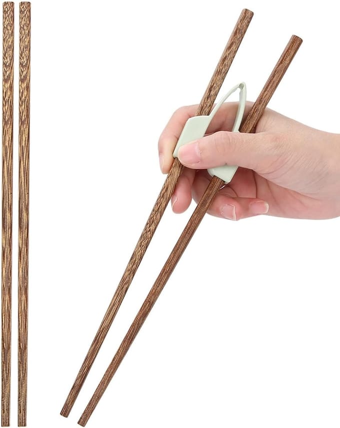 Dailygoods - Training Chopsticks voor Volwassenen - Ideaal voor Beginners en Trainers
