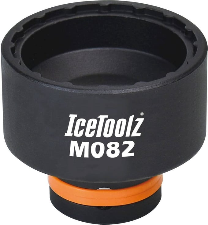 IceToolz Centerlock borgring afnemer - schijfrem - Cr-Mo staal - zwart