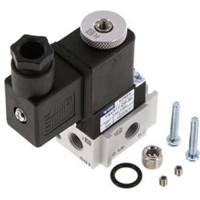 3/2 G1/8'' M5 (M5) NC Magneetventiel 230V AC 0-8bar/0-112psi YPC