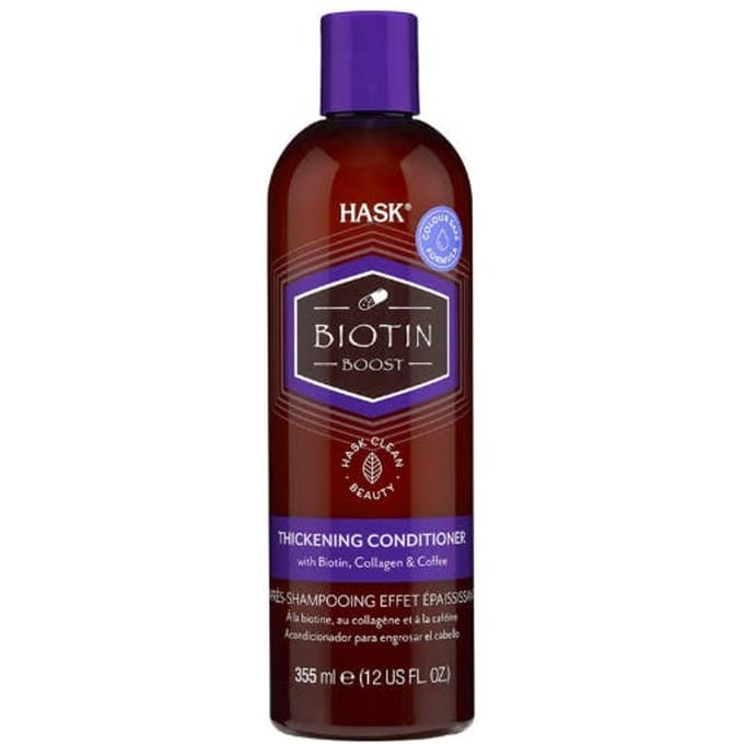 Hask Conditioner Biotin Boost Thickening Conditioner - Leave-In Conditioner - Met extra collageen - Voor extra volume