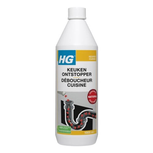 HG keukenontstopper - 1L -  de NR1 ontstopper  - biologisch afbreekbaar