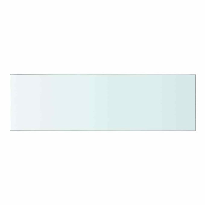 vidaXL - Schappen - 2 - st - 50x15 - cm - glas - transparant