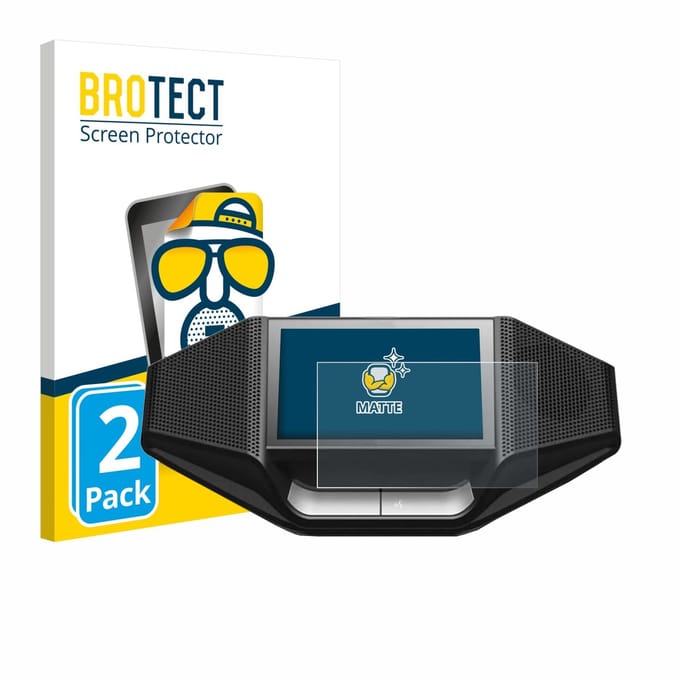 BROTECT - Screenprotector voor Bosch Wireless discussion DCNM-WDE - Folie Beschermfolie matte 2 Stuks