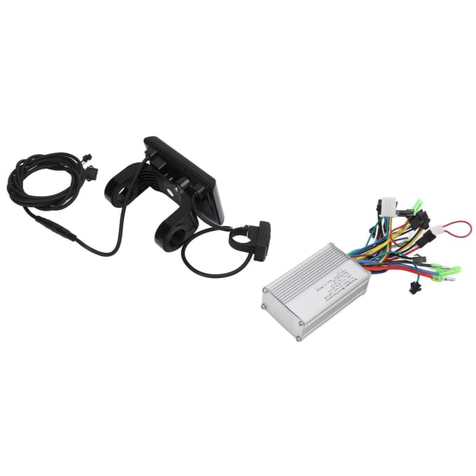 36V ?Kit contrôleur de moteur sans balais 60V 250W350W et écran LCD SW900 pour vélo électrique, scooter black