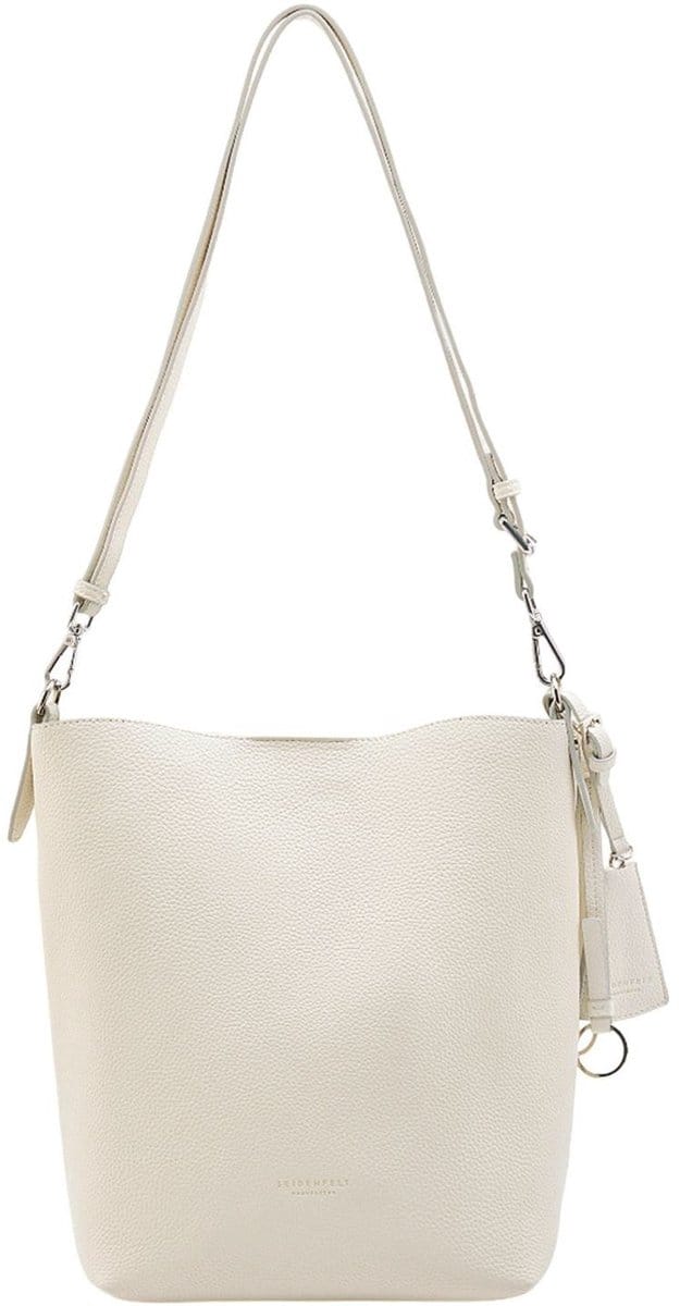 SEIDENFELT MANUFAKTUR schoudertas Lohja Hobo Bag Beige crème