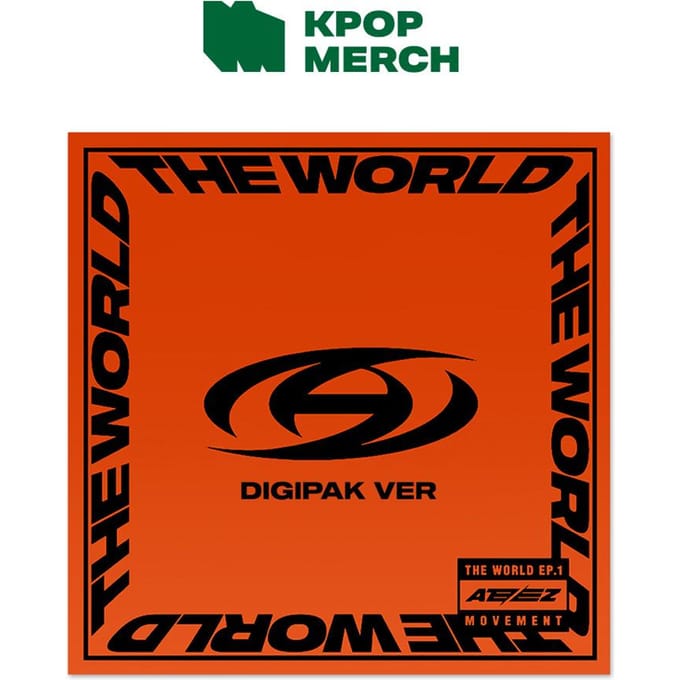 ATEEZ - [LE MONDE EP.1 : MOUVEMENT] Digipack ver. Random 1 black