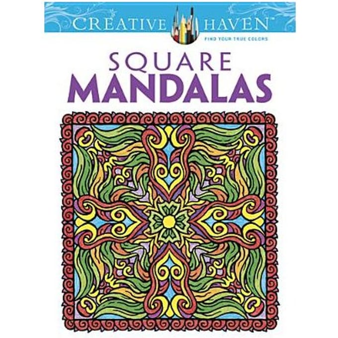 Creative Haven Square Mandalas - Alberta Hutchinson