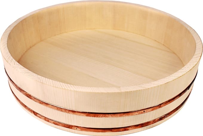 Tokyo Design Studio - Houten Sushi Hangiri - Woodenware - Ø72 cm - Made in Japan