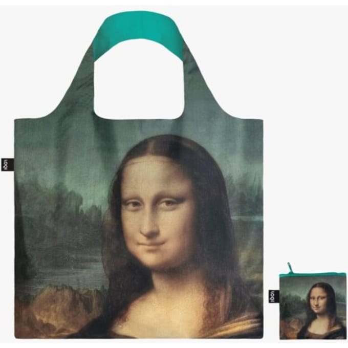 Loqi opvouwbare tas - mona lisa gerecycled