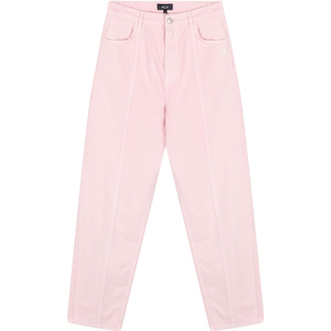 Alix The Label Linen Look Pants Pantalons Roze 2503104018