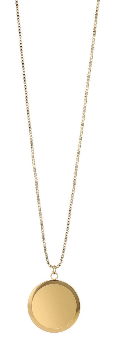 AKZENT Akzent uniseks ketting met hanger Elowen, duurzaam