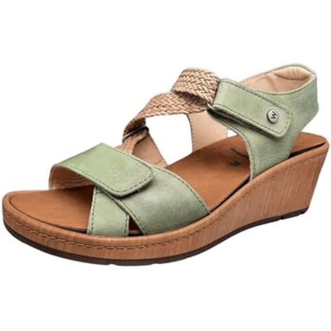Sandalen met sleehak Wolky -