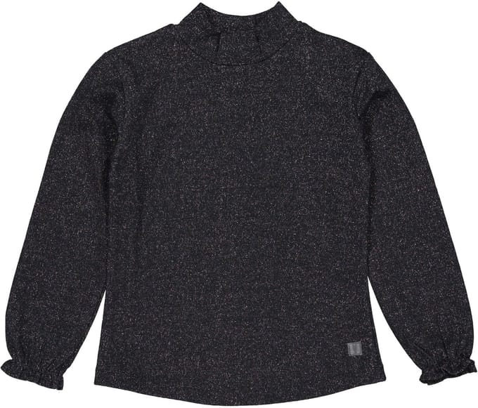 Levv - Meisjes longsleeve Carola - Black - Maat 128