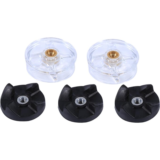 Vervangende onderdelen 2 basistandwielen 3 messen Reserveonderdeel voor Magic Bullet 250W sapcentrifuge white
