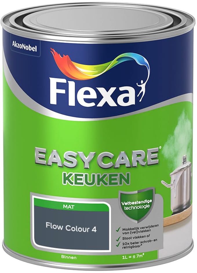 Flexa - Easycare Keuken - Flow Colour 4 - Mengverf - 1 L