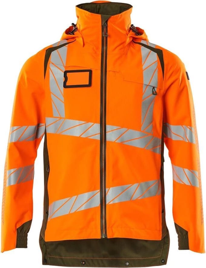 Mascot Accelerate Safe Shell Jas 19001 - Mannen - Oranje/Mosgroen - 3XL