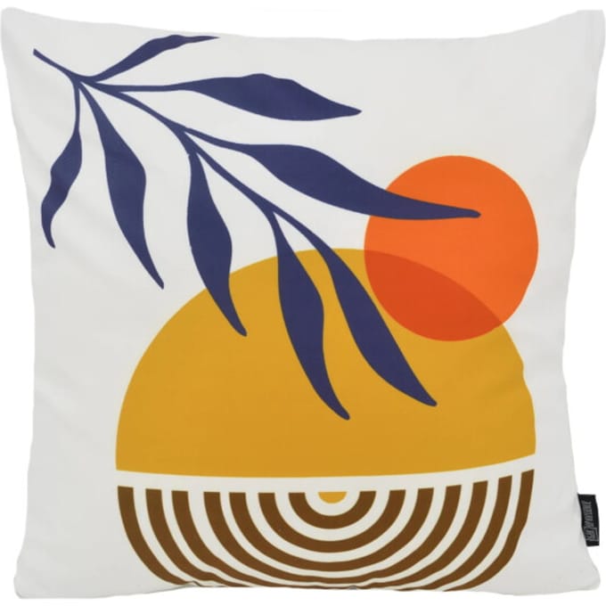 Gek op kussens! Sierkussen izze leaf | 45 x 45 cm | katoen/polyester