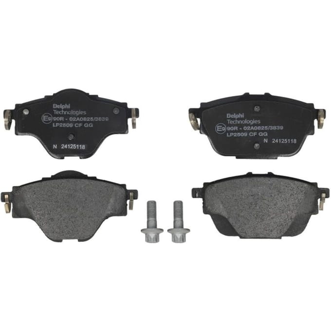 Remblokset DELPHI LP2509, achter