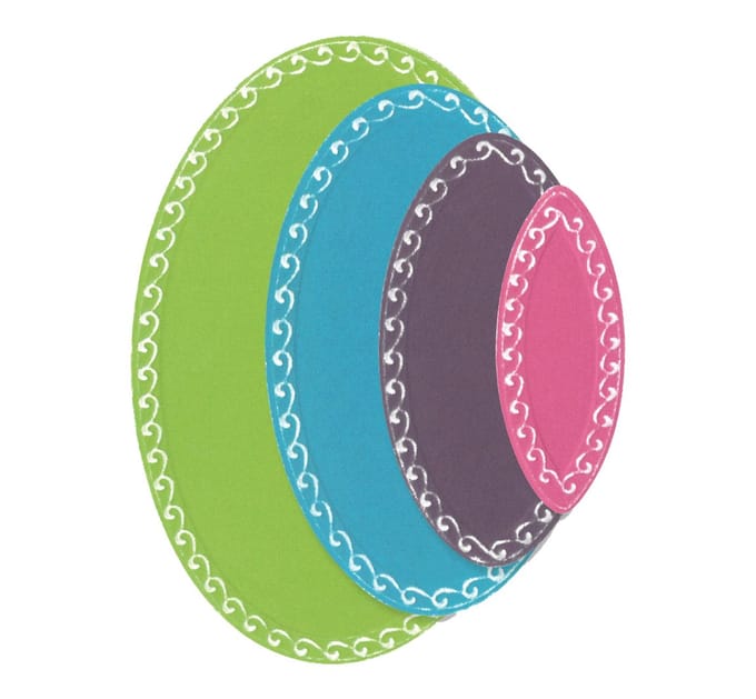 Sizzix Framelits Ponssjabloon "Ovals by Stacey Park"