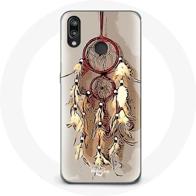 Coque - Huawei - P20 Lite - Attrape Rêve - Marron - Souple marron