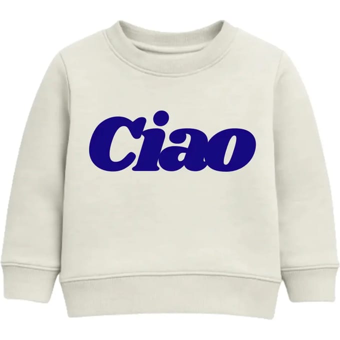 Junior Sweatshirt She is Sunday Ciao