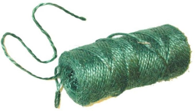 Hendrik Jan bindtouw jute groen 70 m