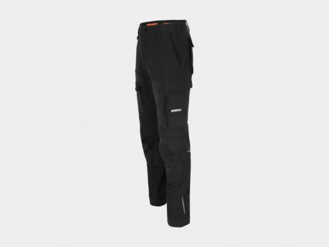 Herock SHORTLEG FARO BROEK Zwart 40