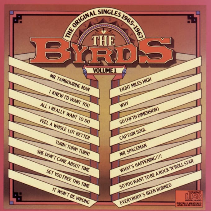 CD BYRDS  Original Singles 19651967 CK37335 Columbia VS Rock Gebruikt beige