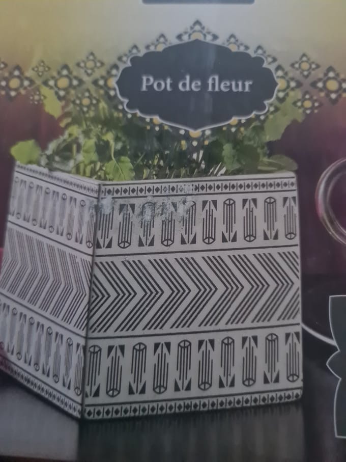 Melinera Bloempot vierkant 11.2 x 11.2 x 11cm